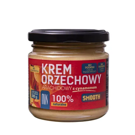 Krem Arachidowy z Cynamonem 200 g - Novitum