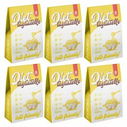 6 x Makaron Konjac Diet Tagliatelle 400 g (300 g) - Cheat Meal
