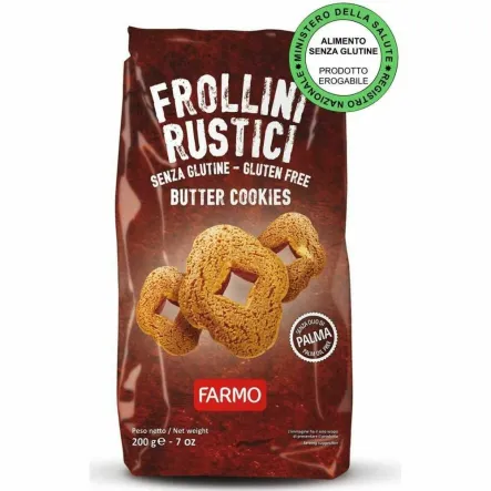 Ciasteczka Maślane Bezglutenowe 200 g - Farmo