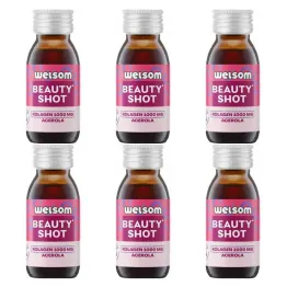 6 x Shot Beauty (Kolagen Rybi, Acerola) 60 ml - Welsom