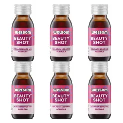 6 x Shot Beauty (Kolagen Rybi, Acerola) 60 ml - Welsom
