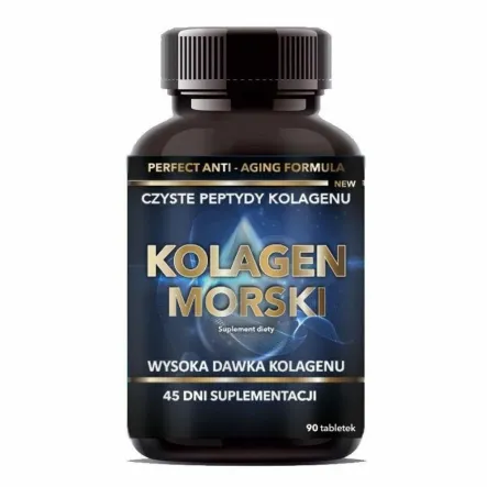Kolagen Morski 90 Tabletek - Intenson - Wyprzedaż