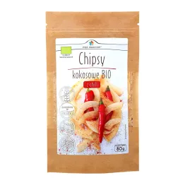Chipsy Kokosowe z Chili Bio 80 g Pięć Przemian