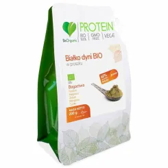 Białko Dyni w Proszku Bio 200 g - BeOrganic