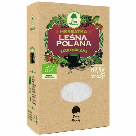 Herbatka Leśna Polana Eko 25 x 2,5 g Dary Natury
