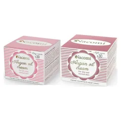Krem Arganowy do Twarzy na Dzień 30+ 50 ml - Nacomi + Krem Arganowy do Twarzy na Noc 30+ 50 ml - Nacomi