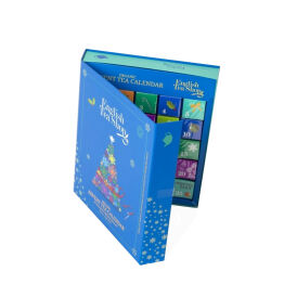 Kalendarz Adwentowy Blue Book Bio 25 sztuk - English Tea Shop