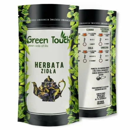 Klitoria Ternateńska Niebieska Herbata Butterfly Pea Tea 25 g - Green Touch