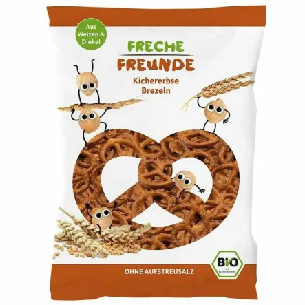 Precelki Zbożowe z Ciecierzycą Dla Dzieci Bio 75 g - Freche Freunde
