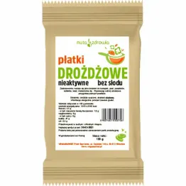 Płatki Drożdżowe Nieaktywne Bez Słodu 150 g - Nuta Zdrowia