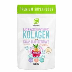 Kolagen +Witamina C +Kwas Hialuronowy 60 g - Intenson