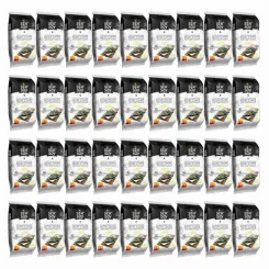 36 x Chipsy Nori Prażone Glony Przekąska Classic 4,5 g - Sen Soy