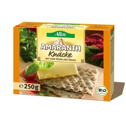 Pieczywo Chrupkie Amarantusowe Bio 250G Bio-Allos