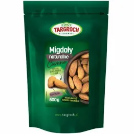 Migdały Naturalne Ciemne 500 g - Targroch