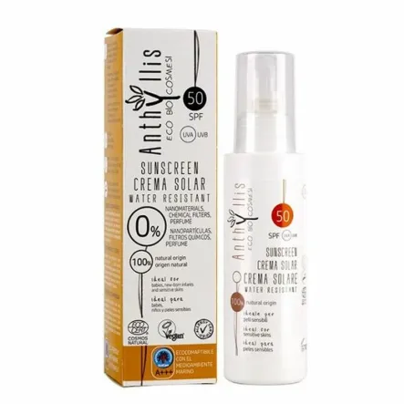 Bio Krem Przeciwsłoneczny SPF 50 A+++ dla Dzieci i Dorosłych 100 ml - Anthyllis