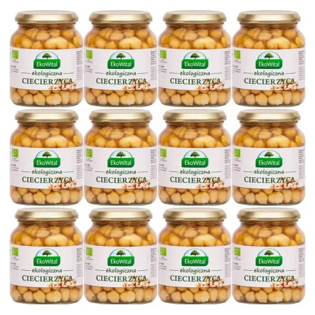 12 x Ciecierzyca w Zalewie BIO 350 g (220 g) - EkoWital