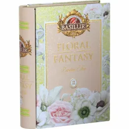 Herbata Zielona Liściasta z Dodatkami Floral Fantasy Book Vol. II Puszka 100 g  - BASILUR