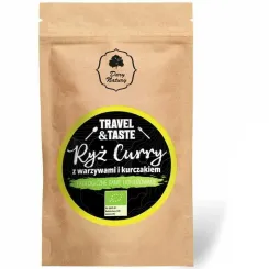 Ryż Curry z Warzywami i Kurczakiem Danie Liofilizowane Eko 100 g - Dary Natury