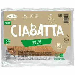 Bułki Ciabatta Bezglutenowe 170 g (2x 85 g) - Incola