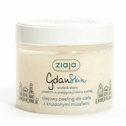 Peeling Olejowy do Ciała z Kruszonymi Muszlami GdanSkin 300 ml - Ziaja
