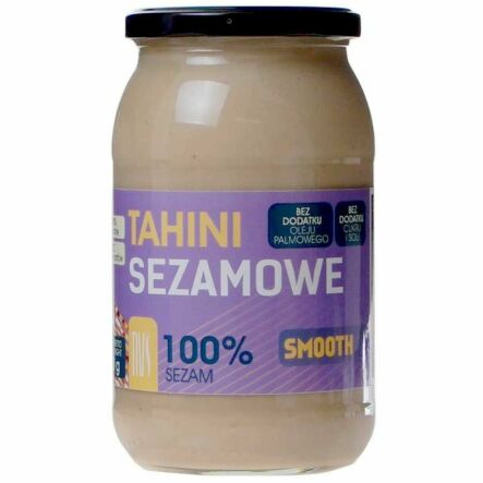 Krem Sezamowy Tahini 900 g - Novitum - Pasta Sezamowa 100% Tahina