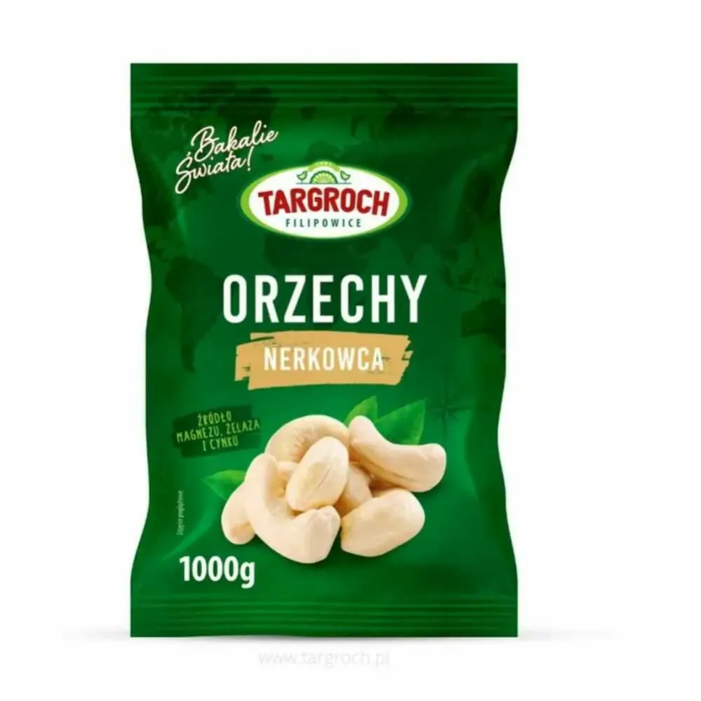 Orzechy Nerkowca Połówki 1 kg - Targroch