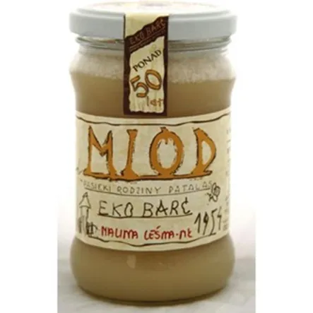 Miód Malina Leśna Bio 380 G - Eko-Barć (Patalas)