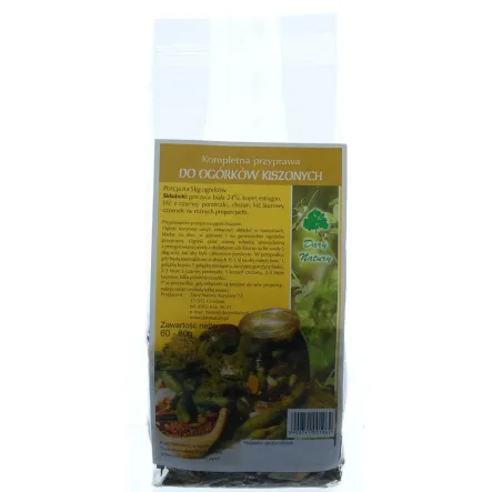 Przyprawa do ogórków kiszonych 60-80 g Dary Natury - Przyprawa do kiszenia