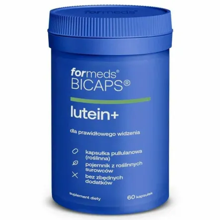 Bicaps LUTEIN+ 60 Kapsułek - Formeds - Wyprzedaż