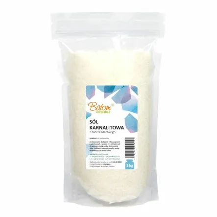 Sól Karnalitowa Kąpielowa 1 kg Batom - Wyprzedaż