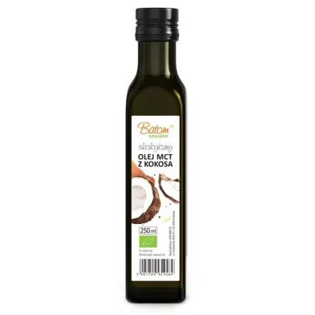 Olej MCT z Kokosa Bio 250 ml - Batom