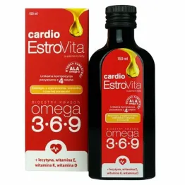 Estrovita Cardio Kwasy Omega 3-6-9 150 ml - Skotan