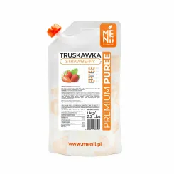Puree Truskawka Premium Pulpa 1 kg Menii