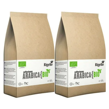 Kawa 100% Arabica Bio Ziarnista 1 kg KRAFT - Rigello 