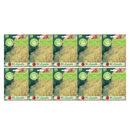 10 x Bio Nasiona Na Kiełki Brokuł 10 g - Legutko
