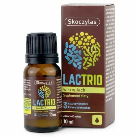 Lactrio Probiotyk w Kroplach 10 ml - Skoczylas