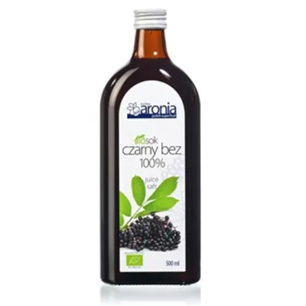 Sok Z Czarnego Bzu Bio 500 Ml Polska Aronia