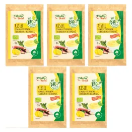 5 x Kisiel Cytrynowy z Rabarbarem i Witaminą C Bio 38 g - Wodzisław