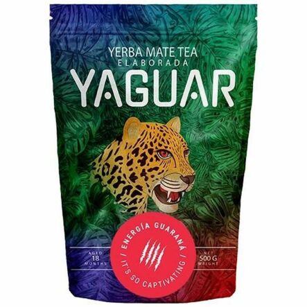 Yerba Mate Elaborada Energia Guarana 500 g - Yaguar