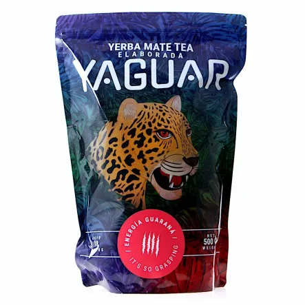 Yerba Mate Energia Guarana 500 g Yaguar 