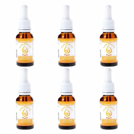 Zestaw 6 x Kropla Słońca Witamina D3 Forte 20 ml - Proved