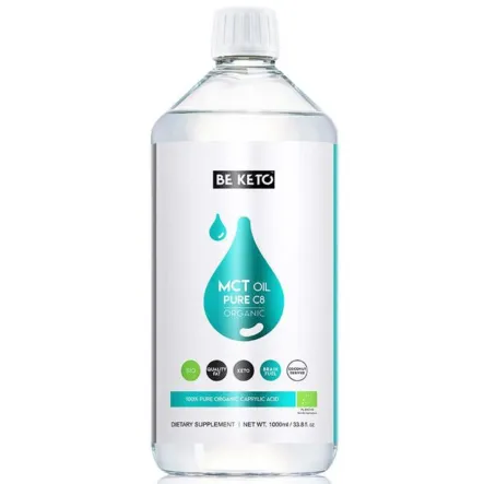 Olej MCT 100% Pure C8 BIO 1 l - Beketo