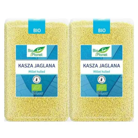 2 x Kasza Jaglana Bezglutenowa Bio 2 kg - Bio Planet