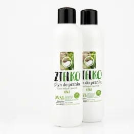 2 x ZIELKO Płyn do Prania Tkanin Białych i Jasnych KIWI 1 l - Sylveco