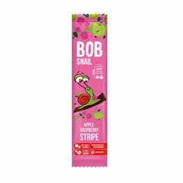Przekąska Jabłkowo - Malinowa Bez Dodatku Cukru 14 g - Bob Snail