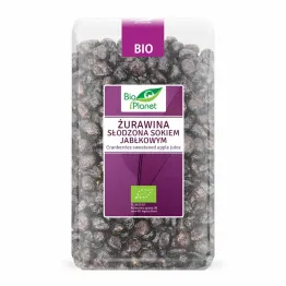 Żurawina Słodzona Sokiem Jabłkowym Bio 1 Kg  Bio Planet