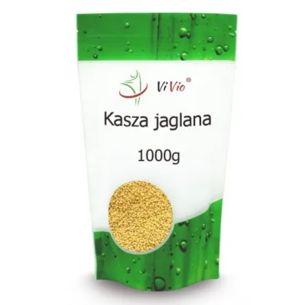 Kasza Jaglana 1000 g Vivio - Przecena Krótka Data Minimalnej Trwałości