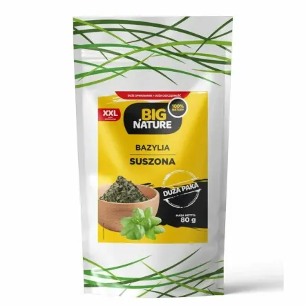 Bazylia Suszona 80 g - Big Nature