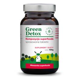 Green Detox Tabletki 100 g - Aura Herbals