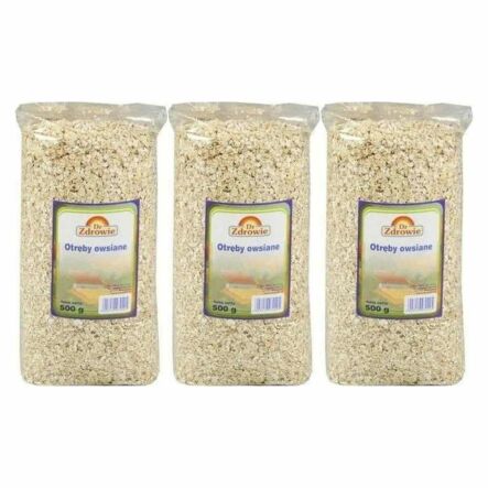 3 x Otręby Owsiane 500 g - Dr Zdrowie